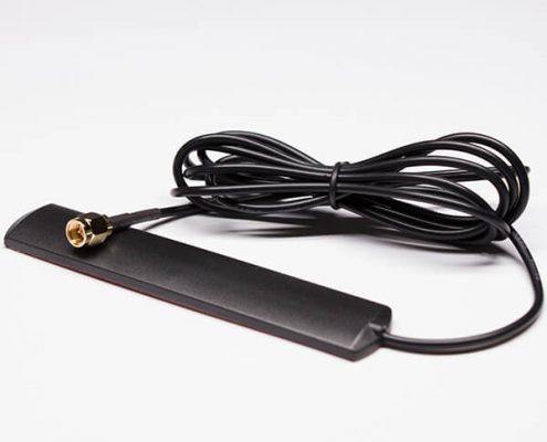 室內wifi天線充電樁用3G貼片天線組件接RG174同軸線配SMA公頭